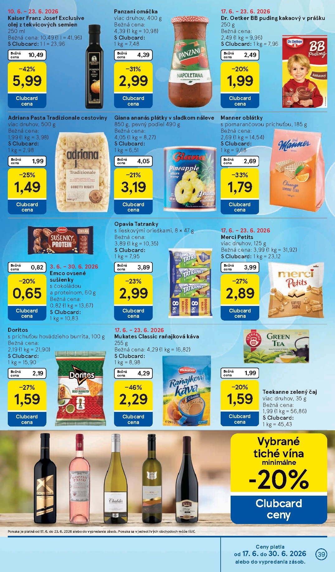 tesco - Nový Tesco leták od stredy, 17.06.2026 do utorka, 23.06.2026 - page: 39