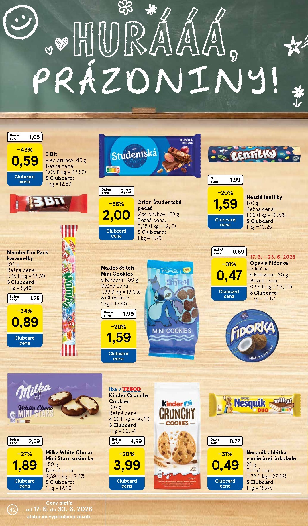 tesco - Nový Tesco leták od stredy, 17.06.2026 do utorka, 23.06.2026 - page: 42