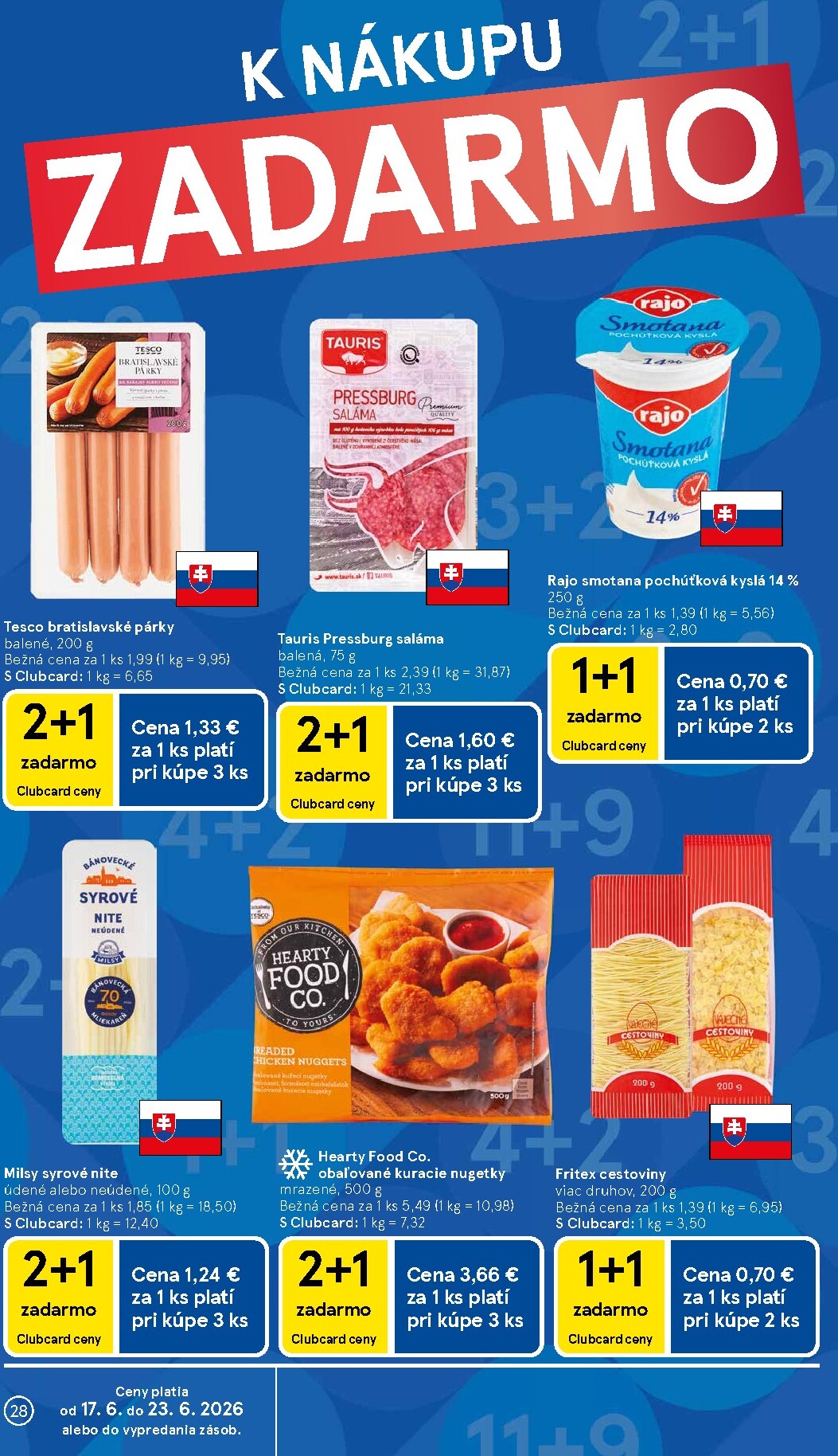 tesco - Nový Tesco leták od stredy, 17.06.2026 do utorka, 23.06.2026 - page: 28