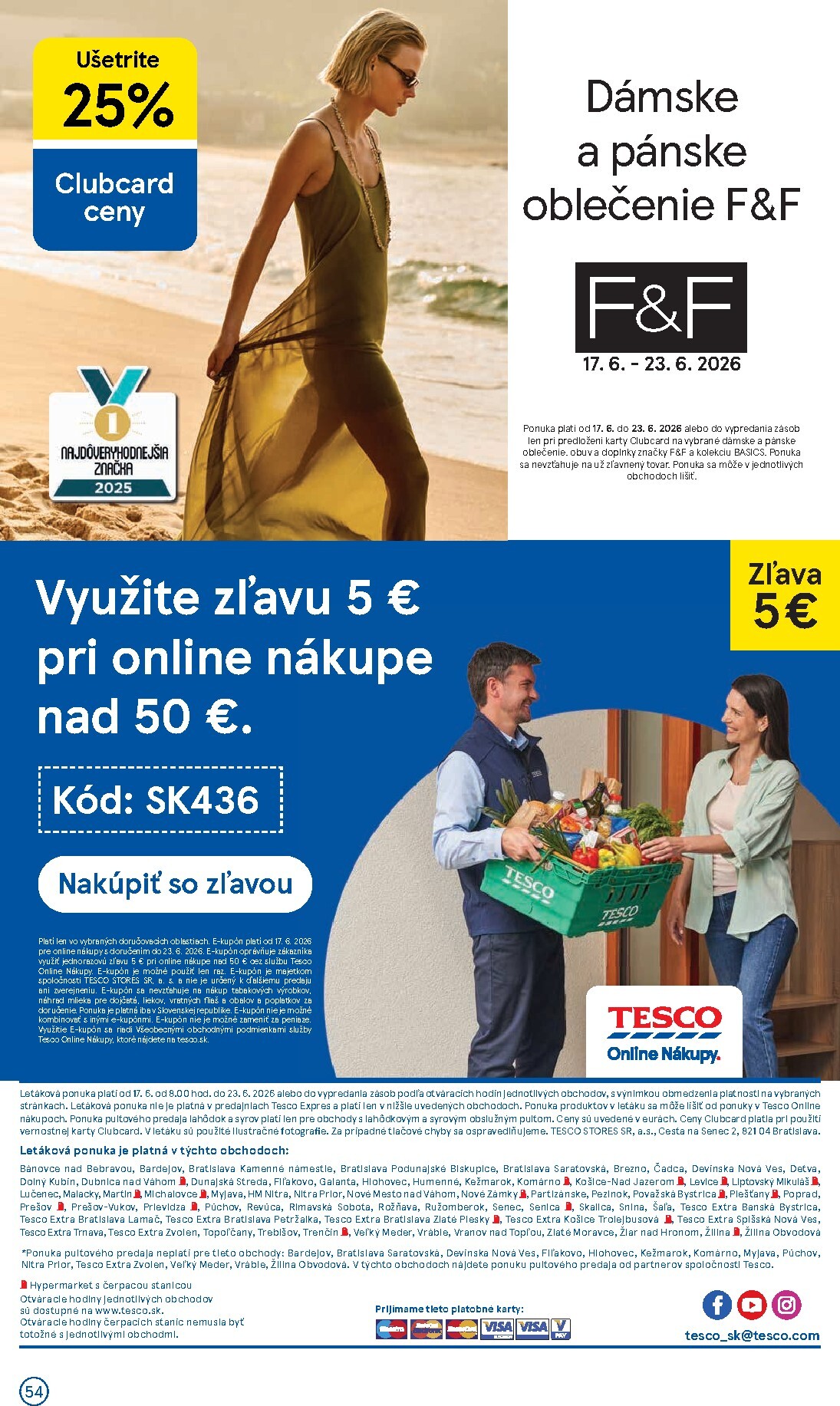 tesco - Nový Tesco leták od stredy, 17.06.2026 do utorka, 23.06.2026 - page: 54