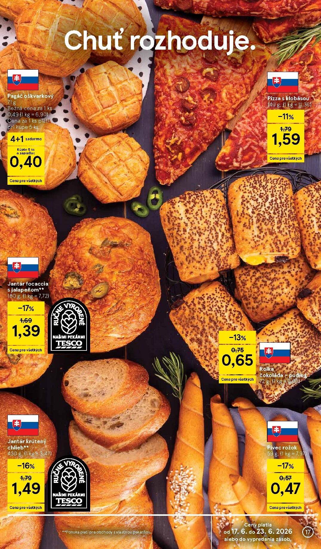tesco - Nový Tesco leták od stredy, 17.06.2026 do utorka, 23.06.2026 - page: 17