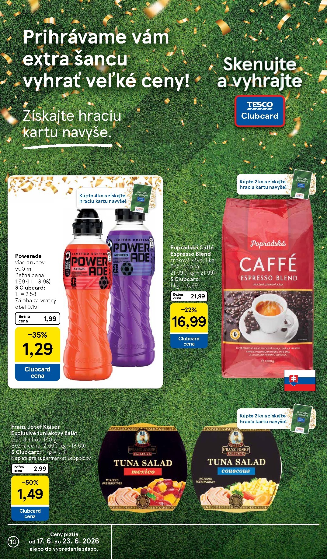 tesco - Nový Tesco supermarket leták od stredy, 17.06.2026 do utorka, 23.06.2026 - page: 10