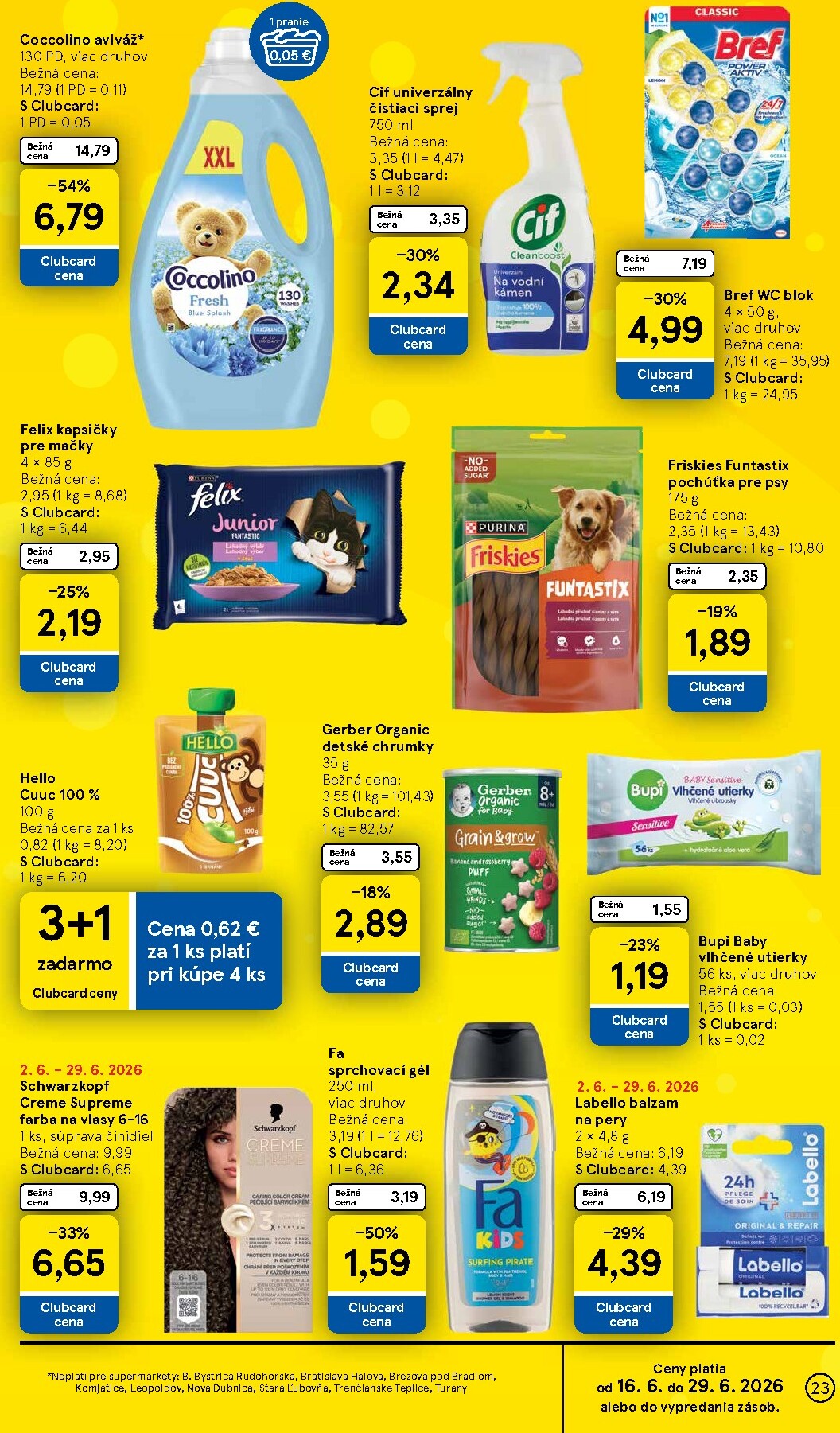 tesco - Nový Tesco supermarket leták od stredy, 17.06.2026 do utorka, 23.06.2026 - page: 23