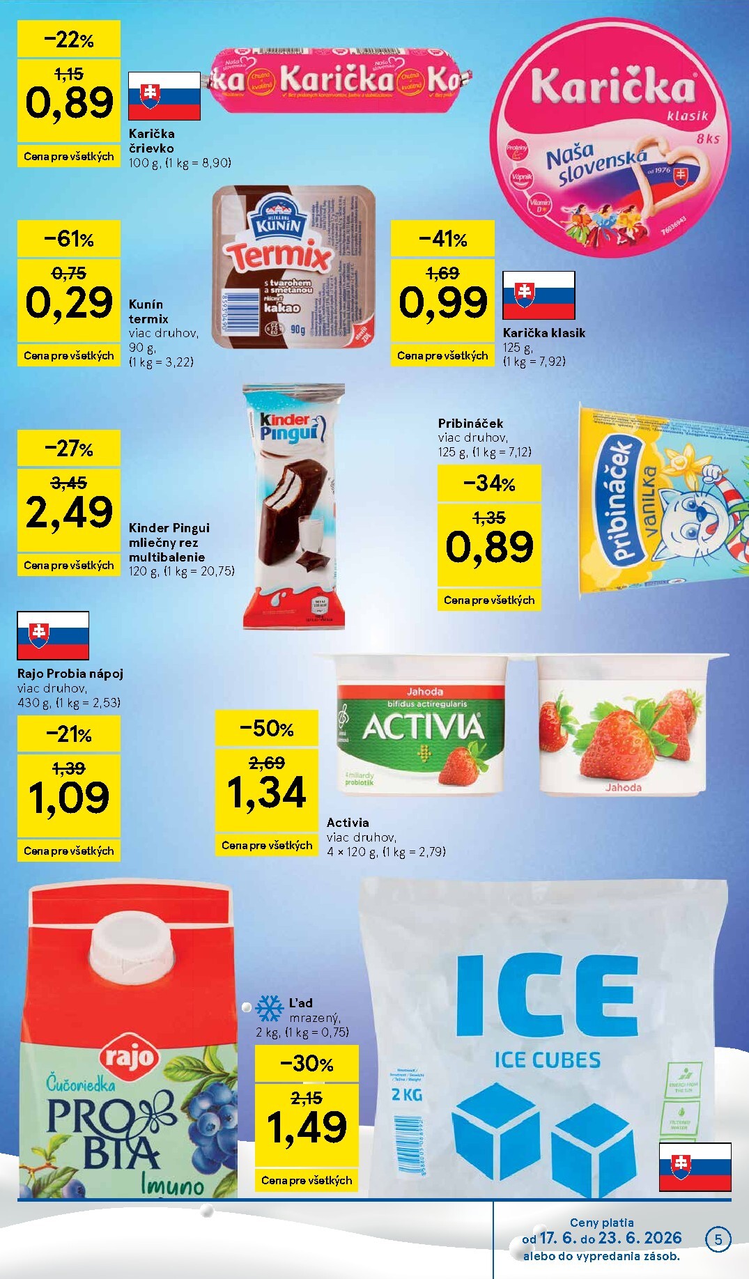 tesco - Nový Tesco supermarket leták od stredy, 17.06.2026 do utorka, 23.06.2026 - page: 5