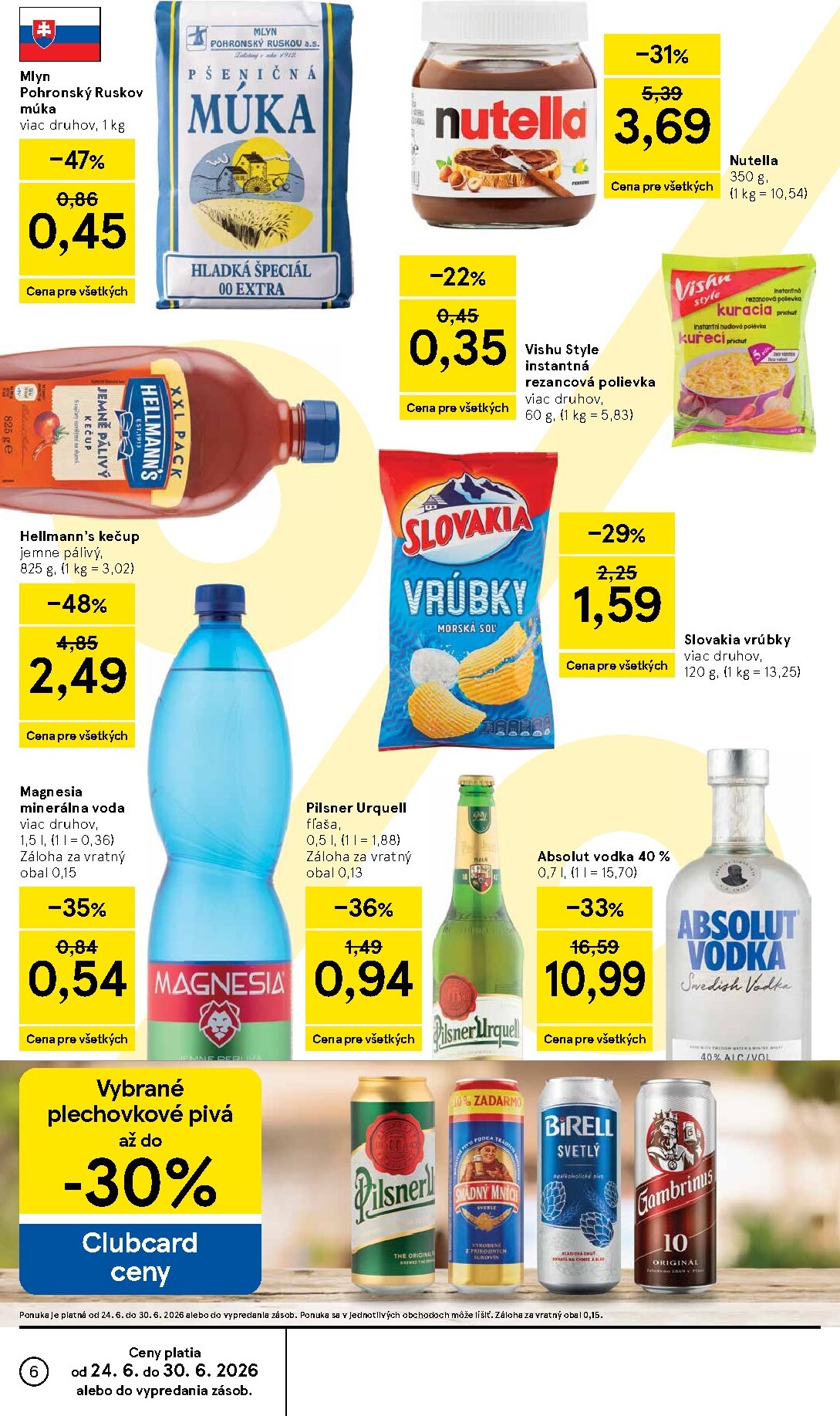 tesco - Nový Tesco leták od stredy, 24.06.2026 do utorka, 30.06.2026 - page: 6