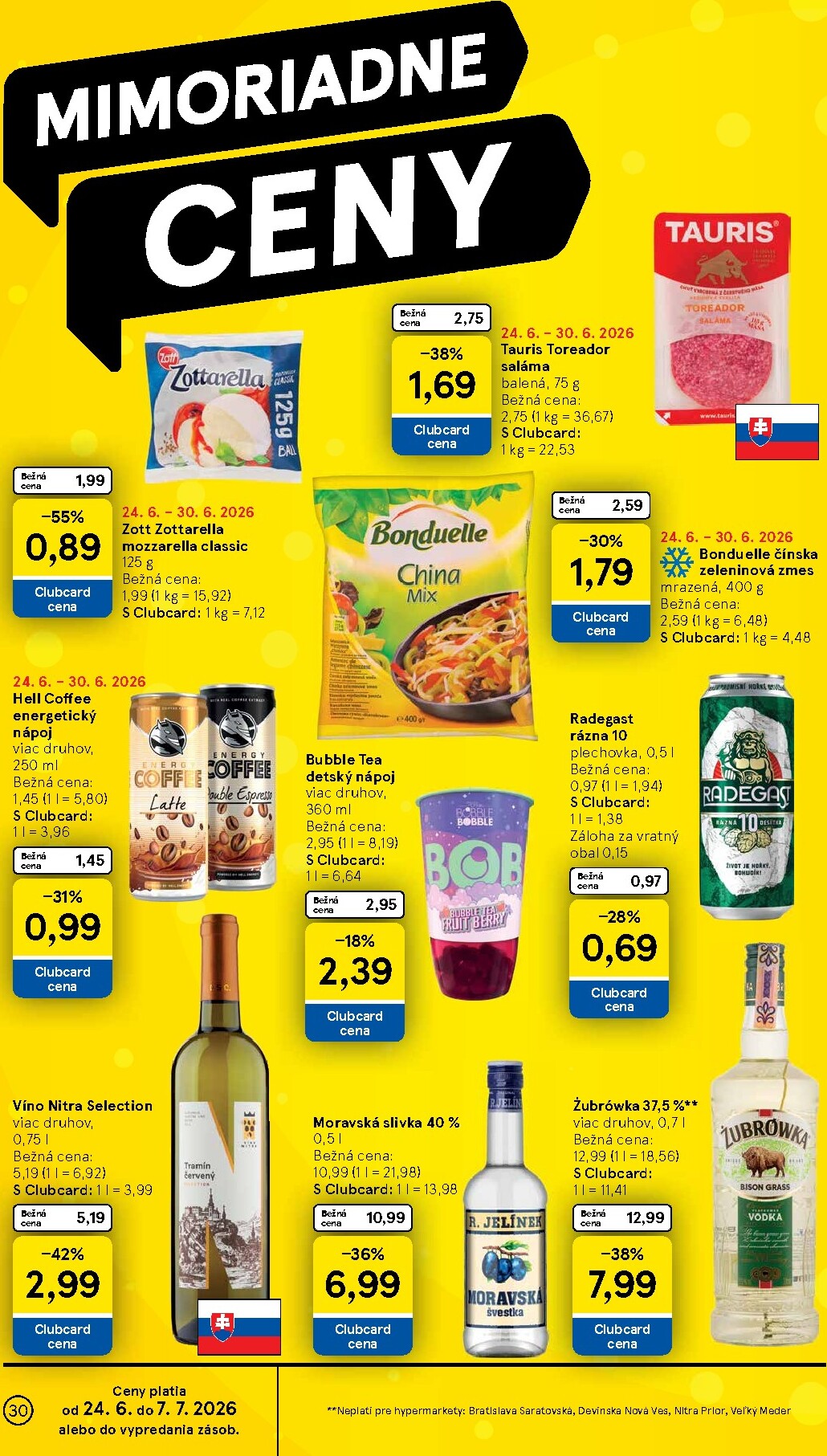 tesco - Nový Tesco leták od stredy, 24.06.2026 do utorka, 30.06.2026 - page: 30
