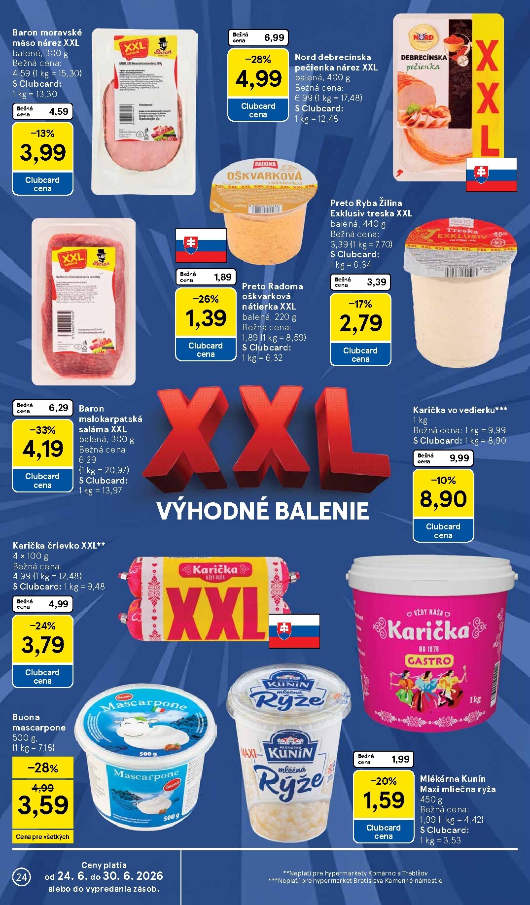 tesco - Nový Tesco leták od stredy, 24.06.2026 do utorka, 30.06.2026 - page: 24