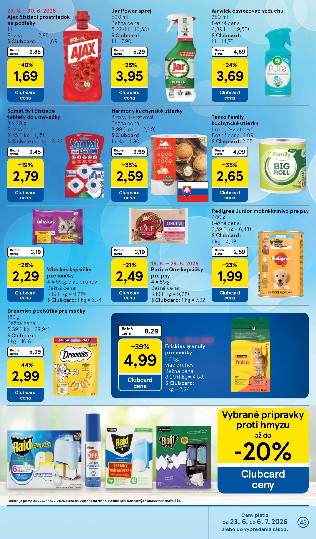 tesco - Nový Tesco leták od stredy, 24.06.2026 do utorka, 30.06.2026 - page: 43