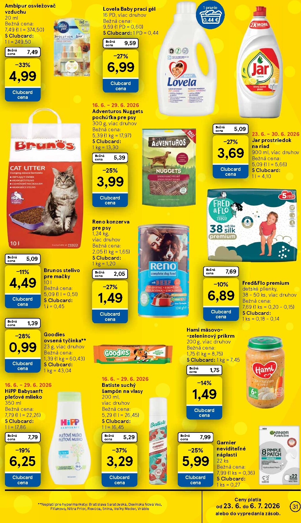 tesco - Nový Tesco leták od stredy, 24.06.2026 do utorka, 30.06.2026 - page: 31