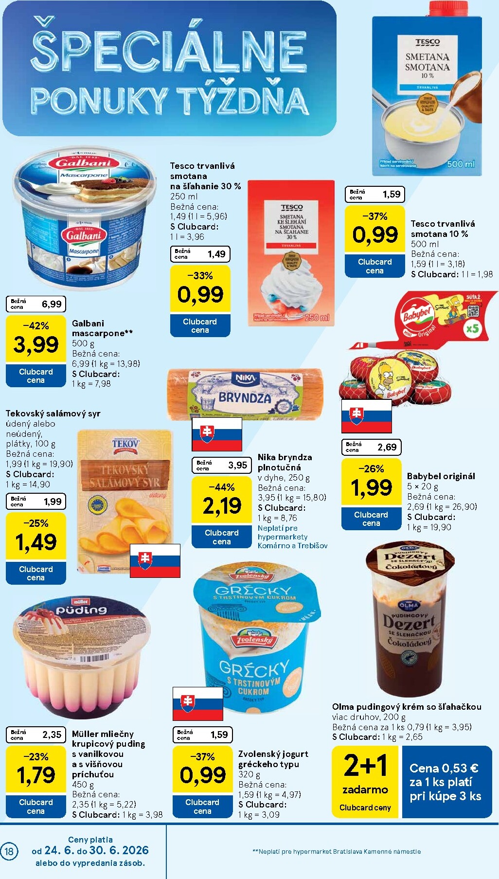 tesco - Nový Tesco leták od stredy, 24.06.2026 do utorka, 30.06.2026 - page: 18