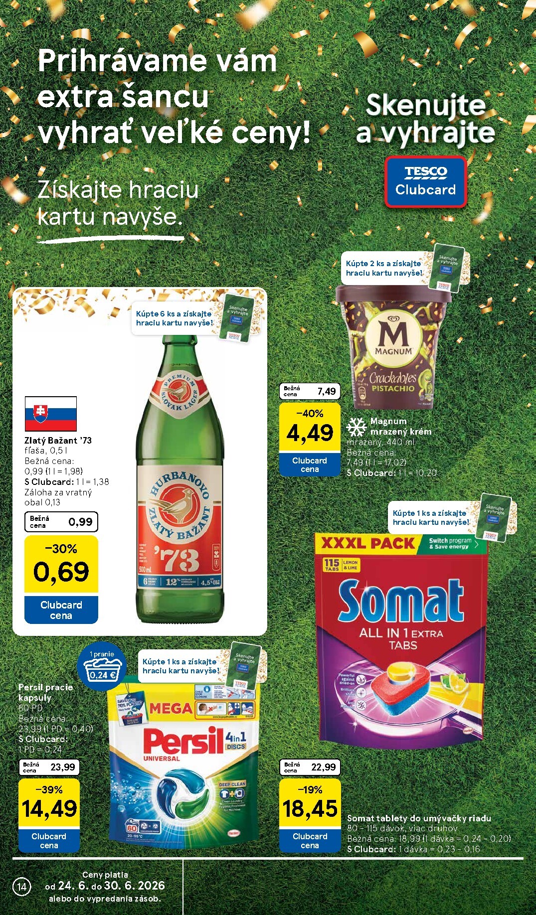 tesco - Nový Tesco leták od stredy, 24.06.2026 do utorka, 30.06.2026 - page: 14