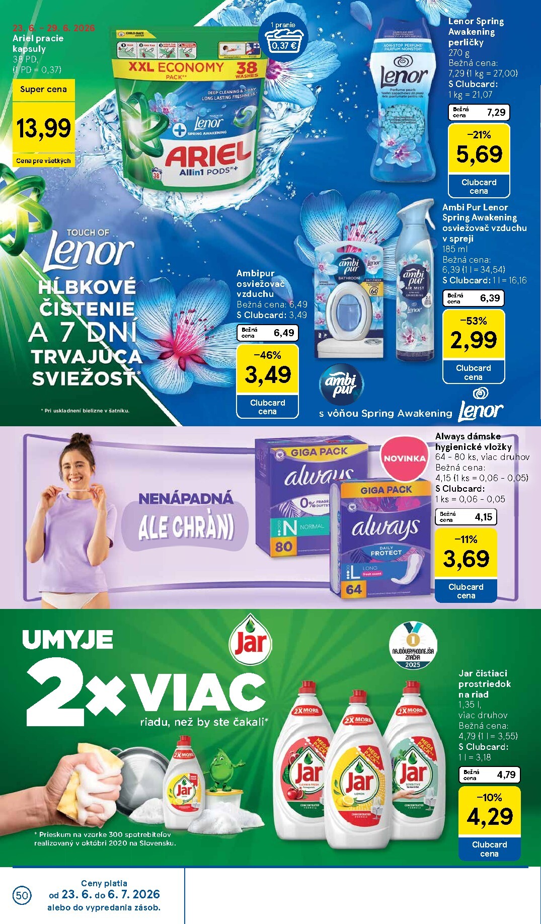 tesco - Nový Tesco leták od stredy, 24.06.2026 do utorka, 30.06.2026 - page: 50