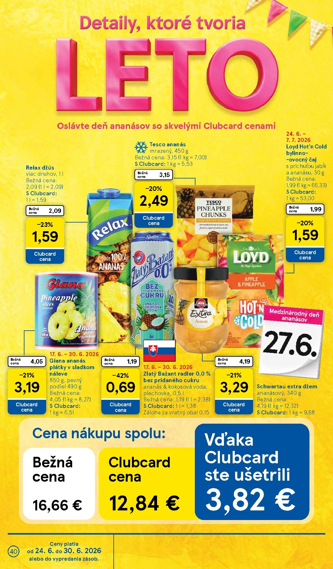 tesco - Nový Tesco leták od stredy, 24.06.2026 do utorka, 30.06.2026 - page: 40