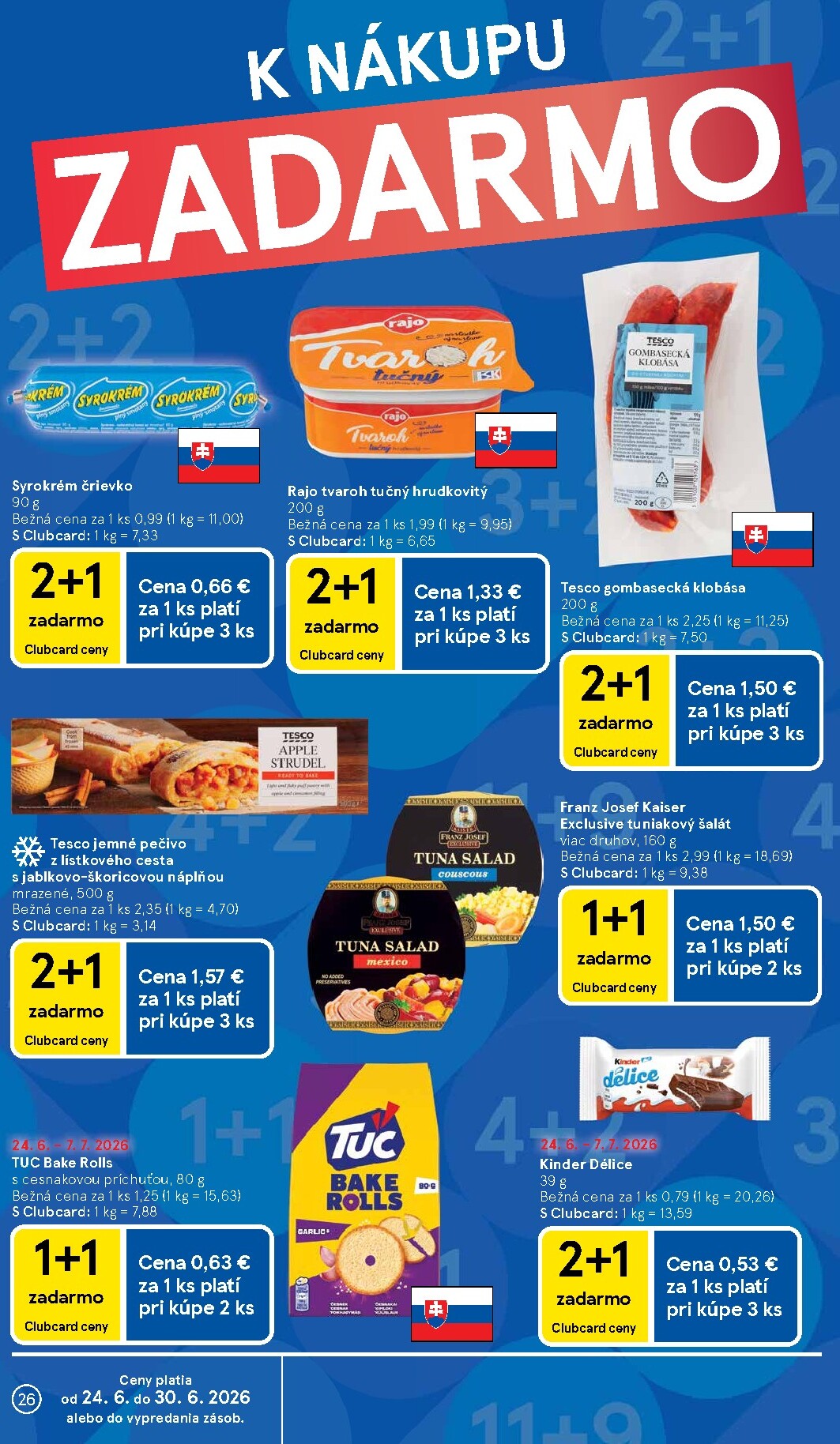 tesco - Nový Tesco leták od stredy, 24.06.2026 do utorka, 30.06.2026 - page: 26