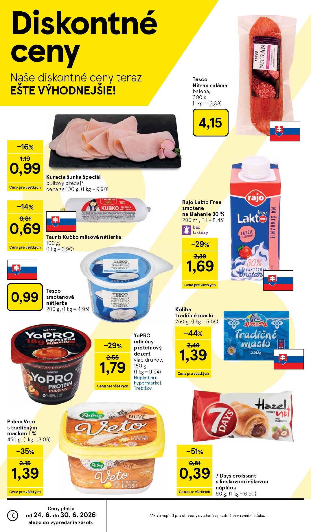 tesco - Nový Tesco leták od stredy, 24.06.2026 do utorka, 30.06.2026 - page: 10