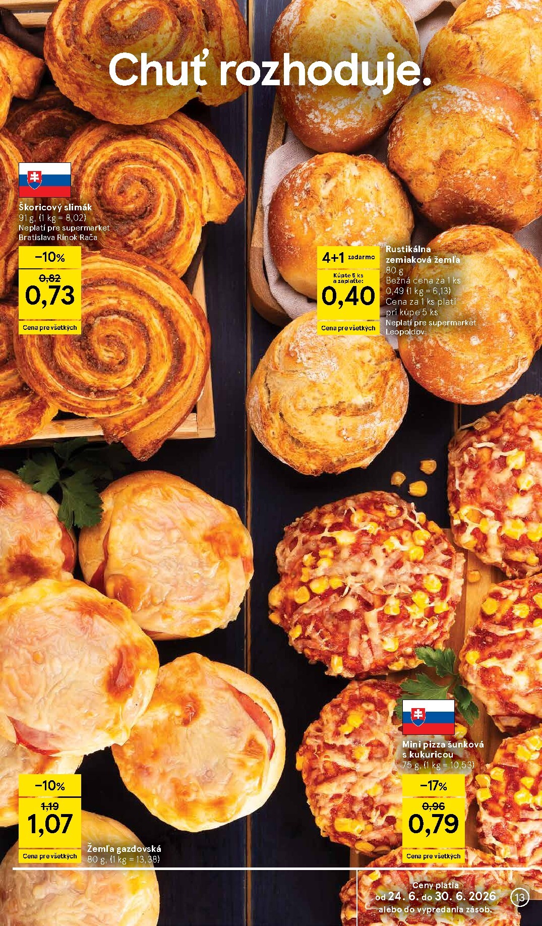 tesco - Nový Tesco supermarket leták od stredy, 24.06.2026 do utorka, 30.06.2026 - page: 13