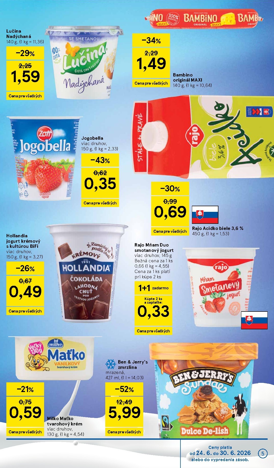 tesco - Nový Tesco supermarket leták od stredy, 24.06.2026 do utorka, 30.06.2026 - page: 5