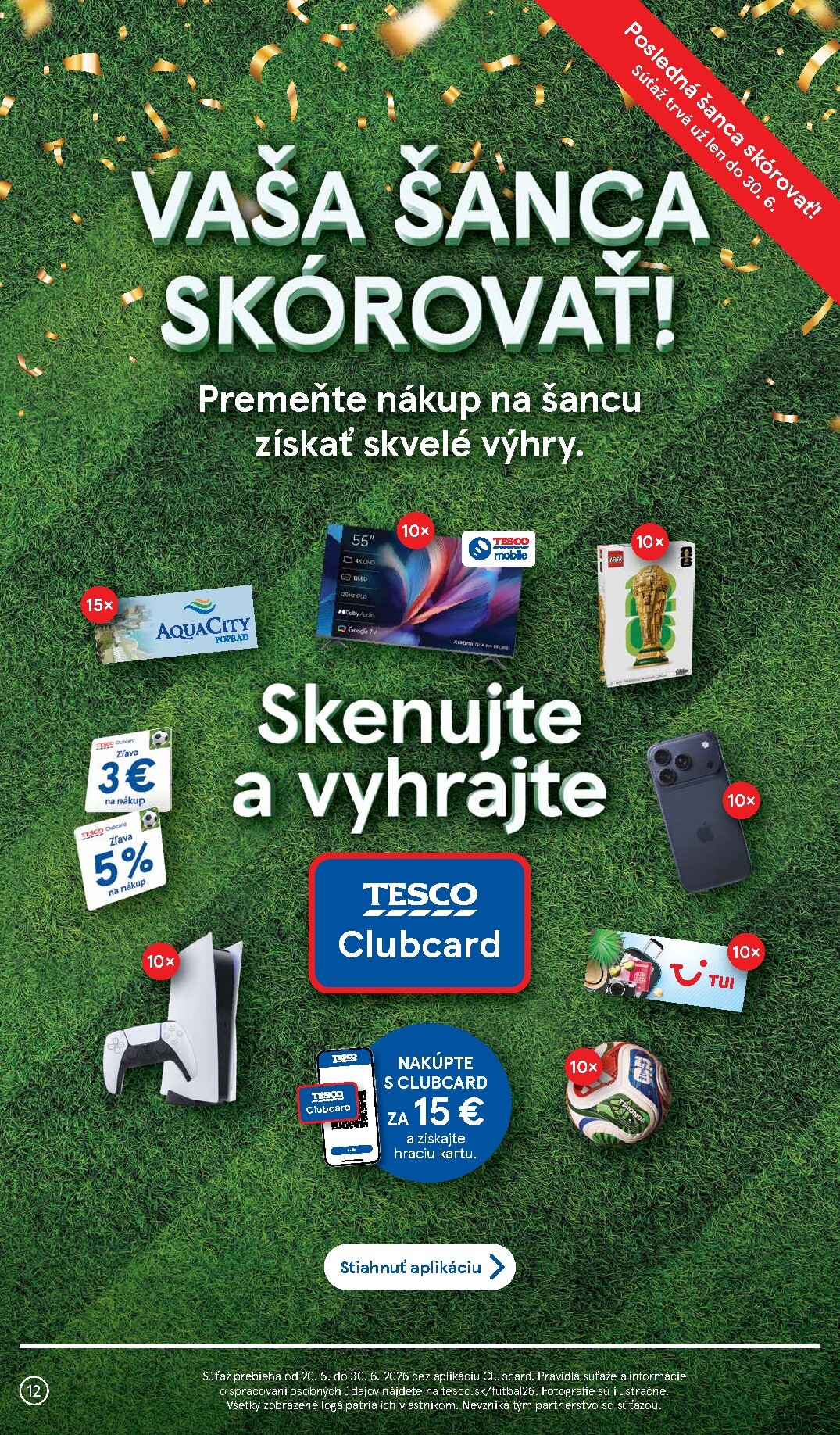 tesco - Nový Tesco supermarket leták od stredy, 24.06.2026 do utorka, 30.06.2026 - page: 12