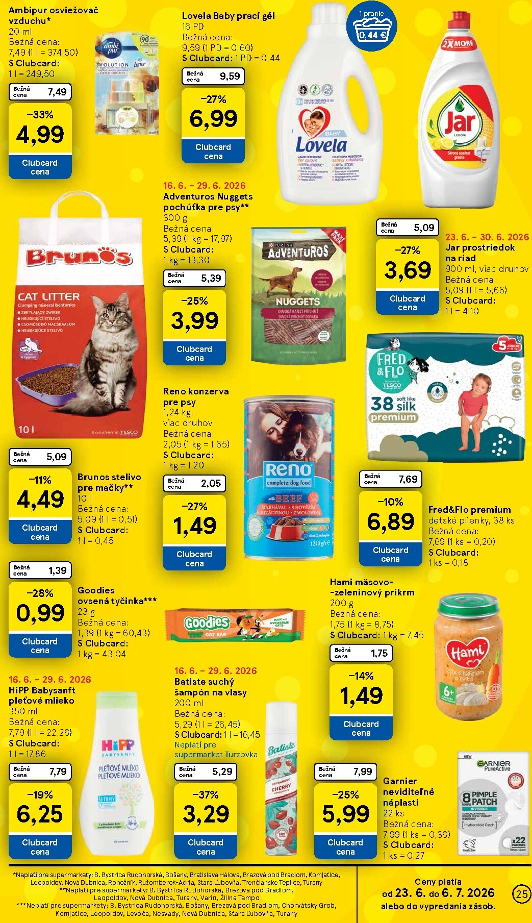 tesco - Nový Tesco supermarket leták od stredy, 24.06.2026 do utorka, 30.06.2026 - page: 25