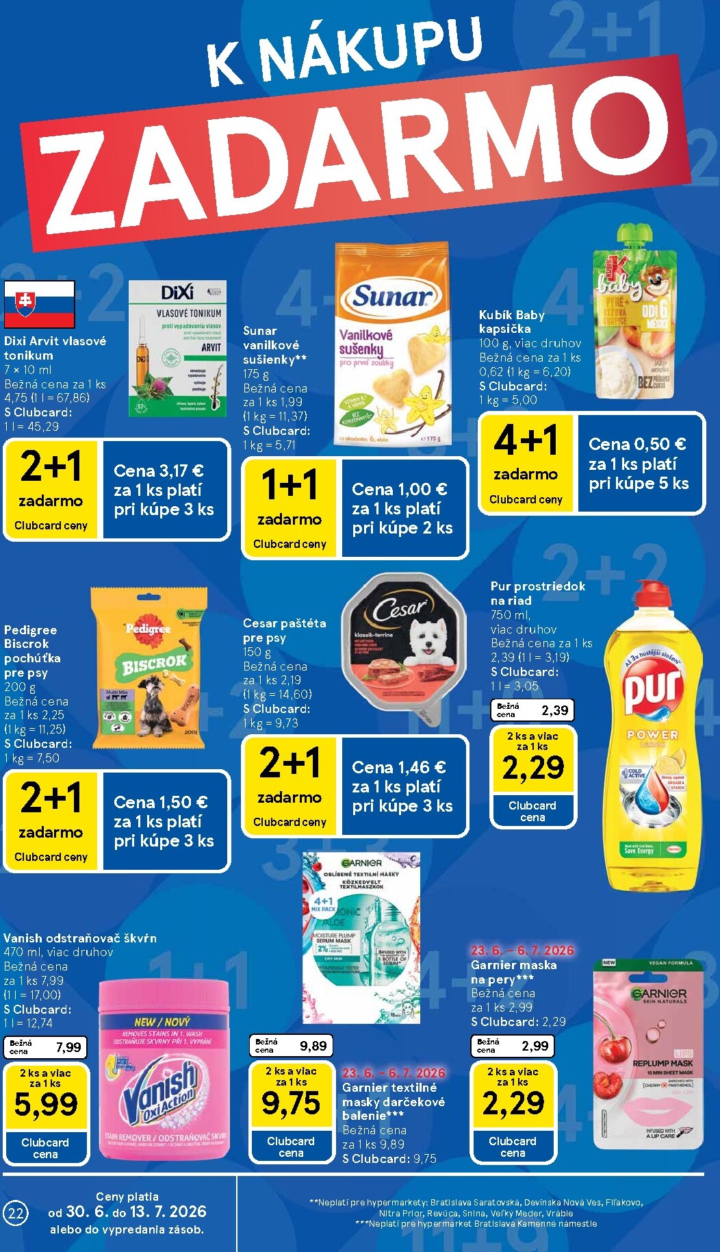 tesco - Nový Tesco leták od stredy, 01.07.2026 do utorka, 07.07.2026 - page: 22