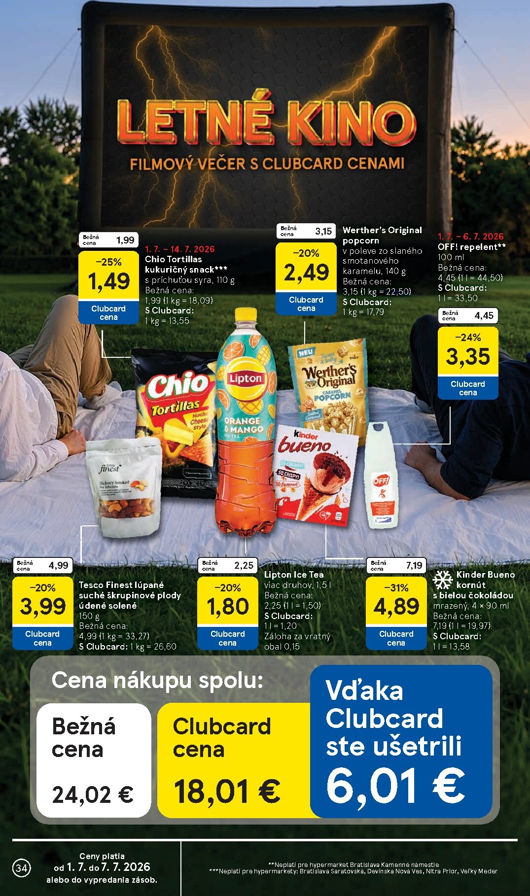 tesco - Nový Tesco leták od stredy, 01.07.2026 do utorka, 07.07.2026 - page: 34