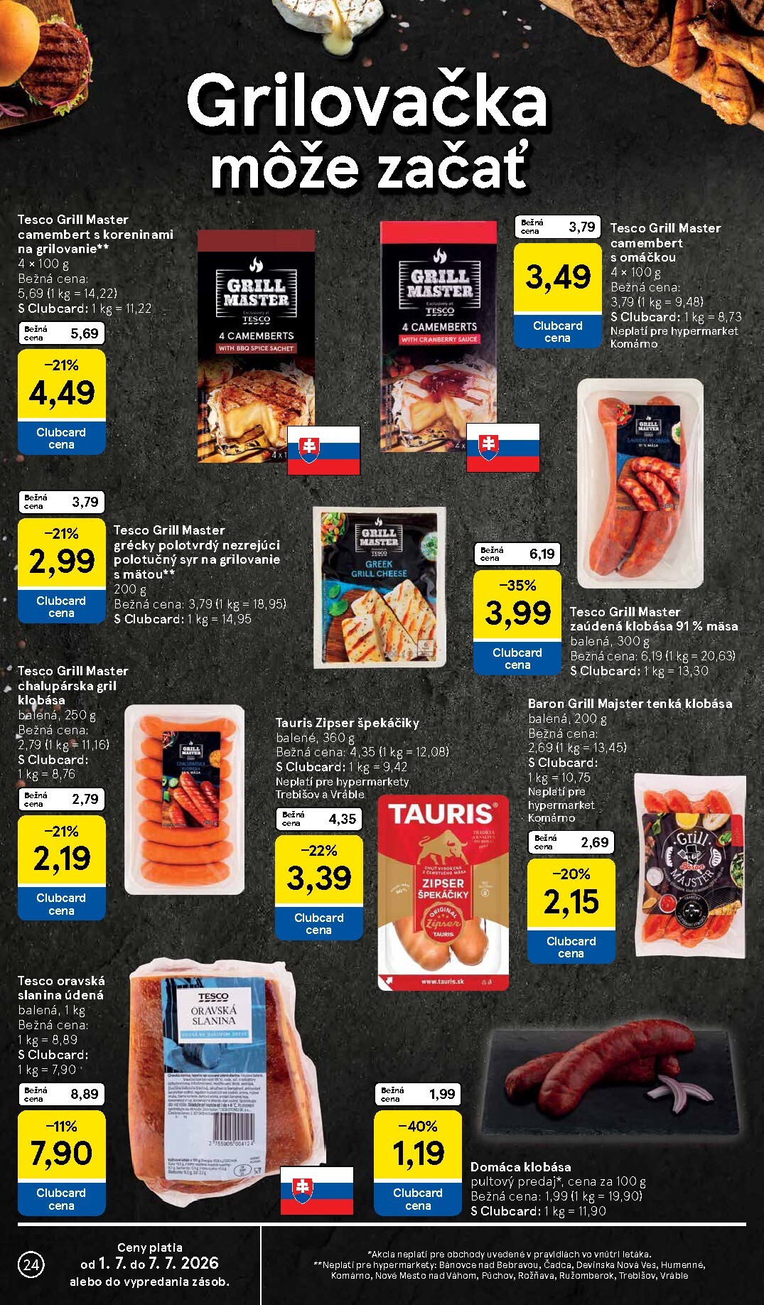 tesco - Nový Tesco leták od stredy, 01.07.2026 do utorka, 07.07.2026 - page: 24