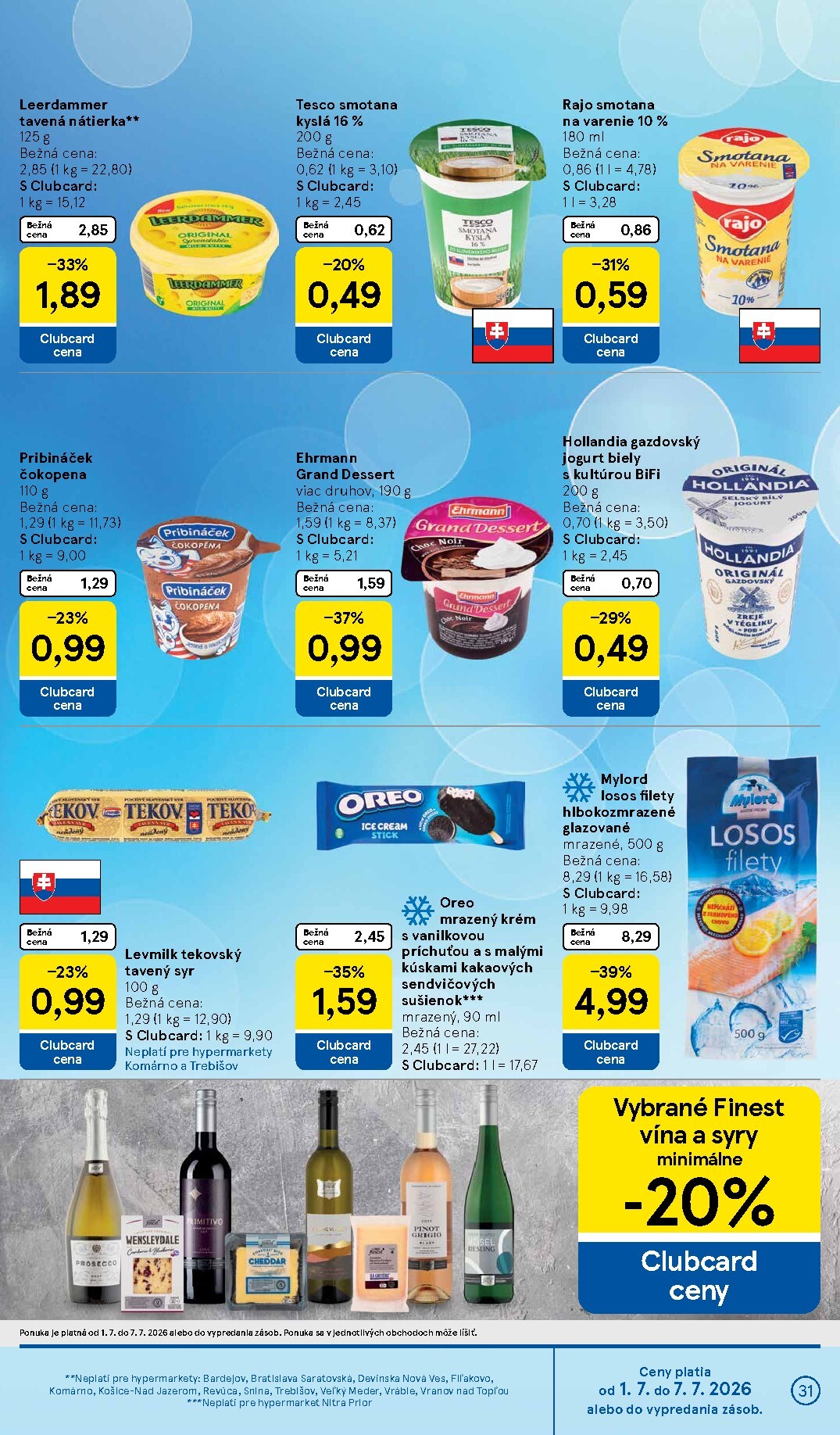 tesco - Nový Tesco leták od stredy, 01.07.2026 do utorka, 07.07.2026 - page: 31