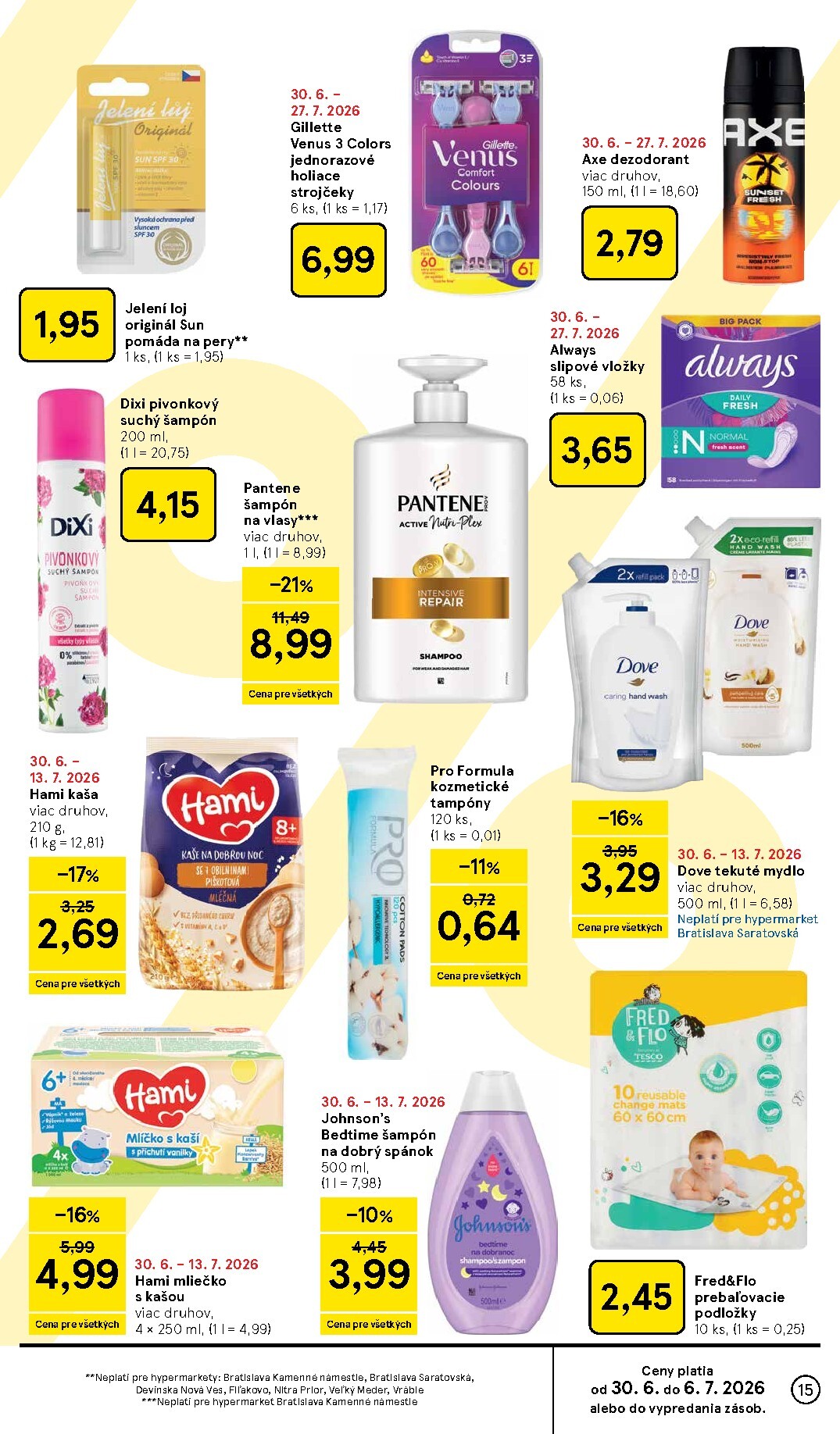 tesco - Nový Tesco leták od stredy, 01.07.2026 do utorka, 07.07.2026 - page: 15
