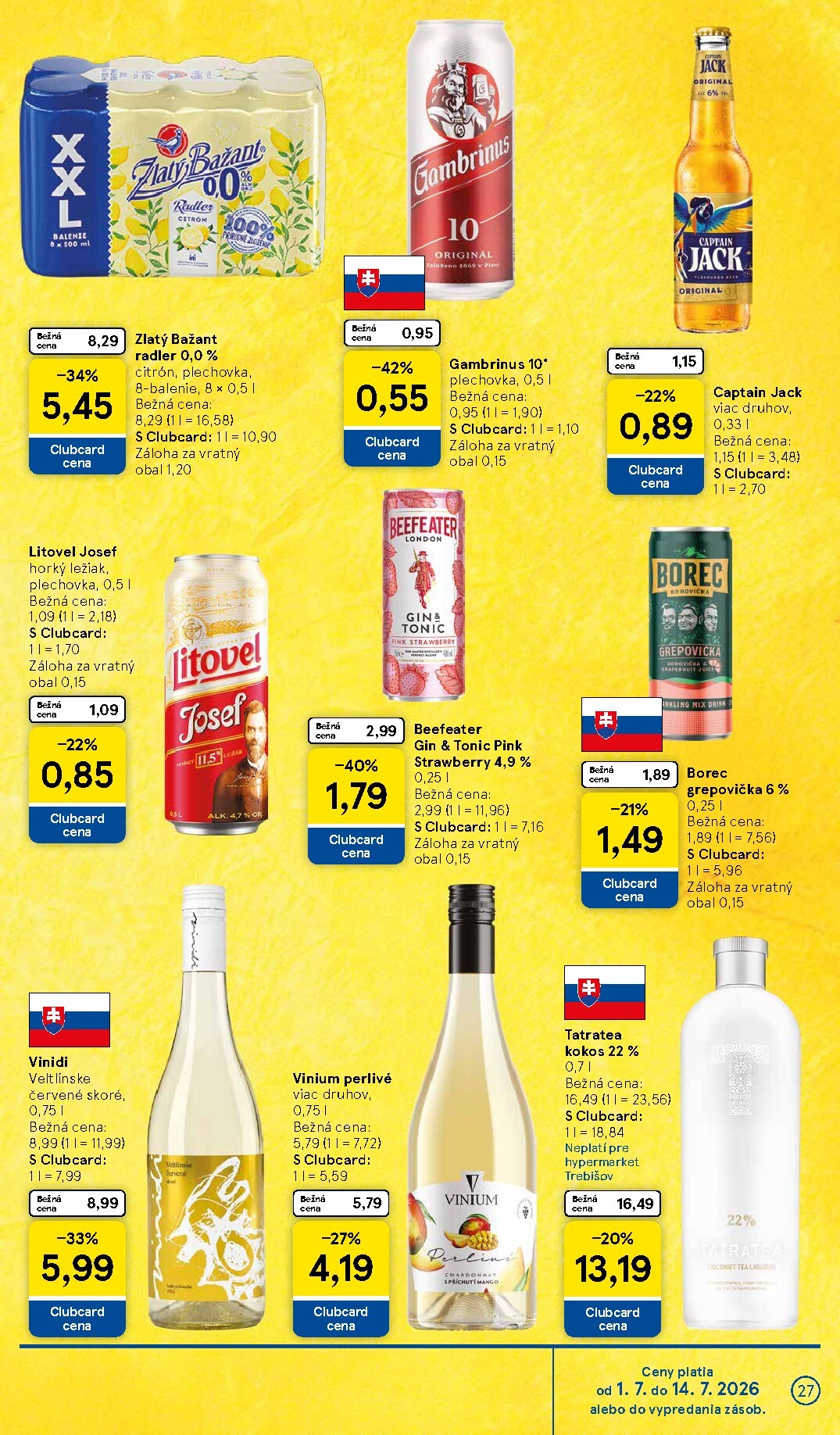 tesco - Nový Tesco leták od stredy, 01.07.2026 do utorka, 07.07.2026 - page: 27