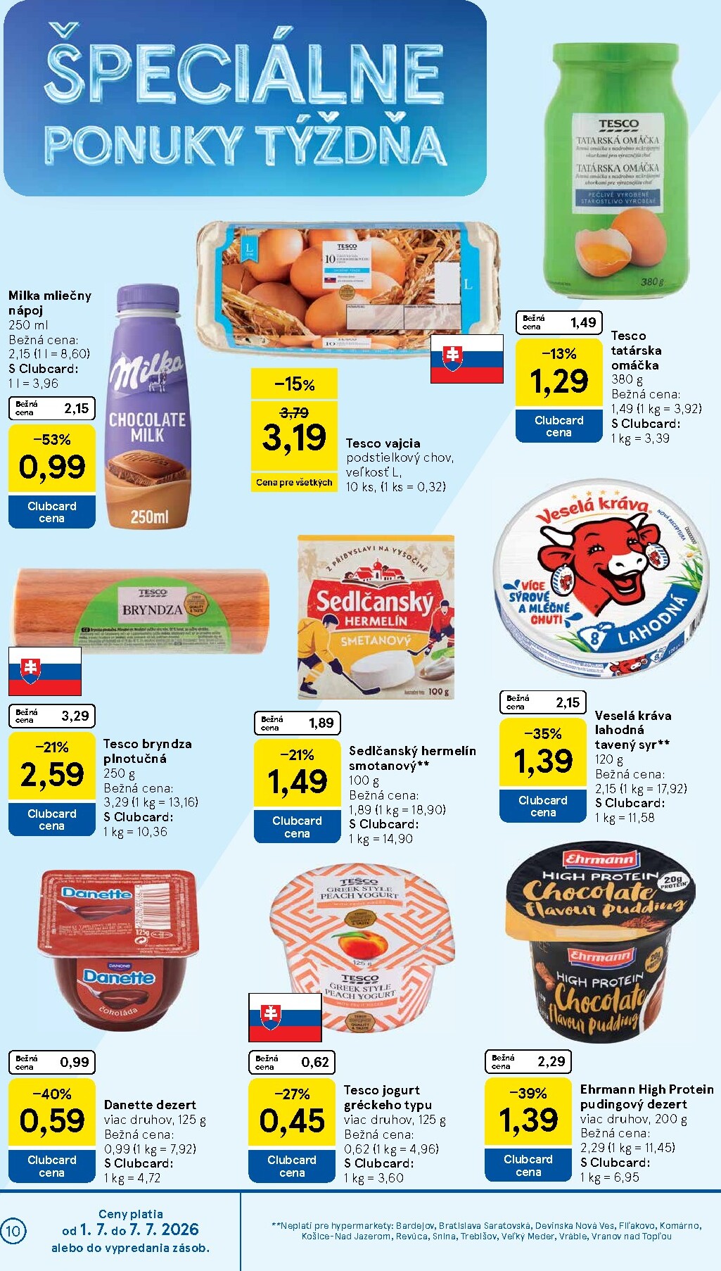 tesco - Nový Tesco leták od stredy, 01.07.2026 do utorka, 07.07.2026 - page: 10