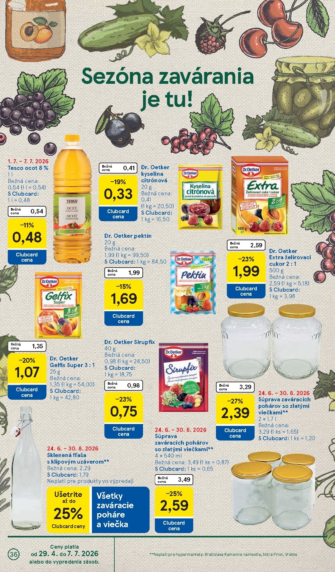 tesco - Nový Tesco leták od stredy, 01.07.2026 do utorka, 07.07.2026 - page: 36