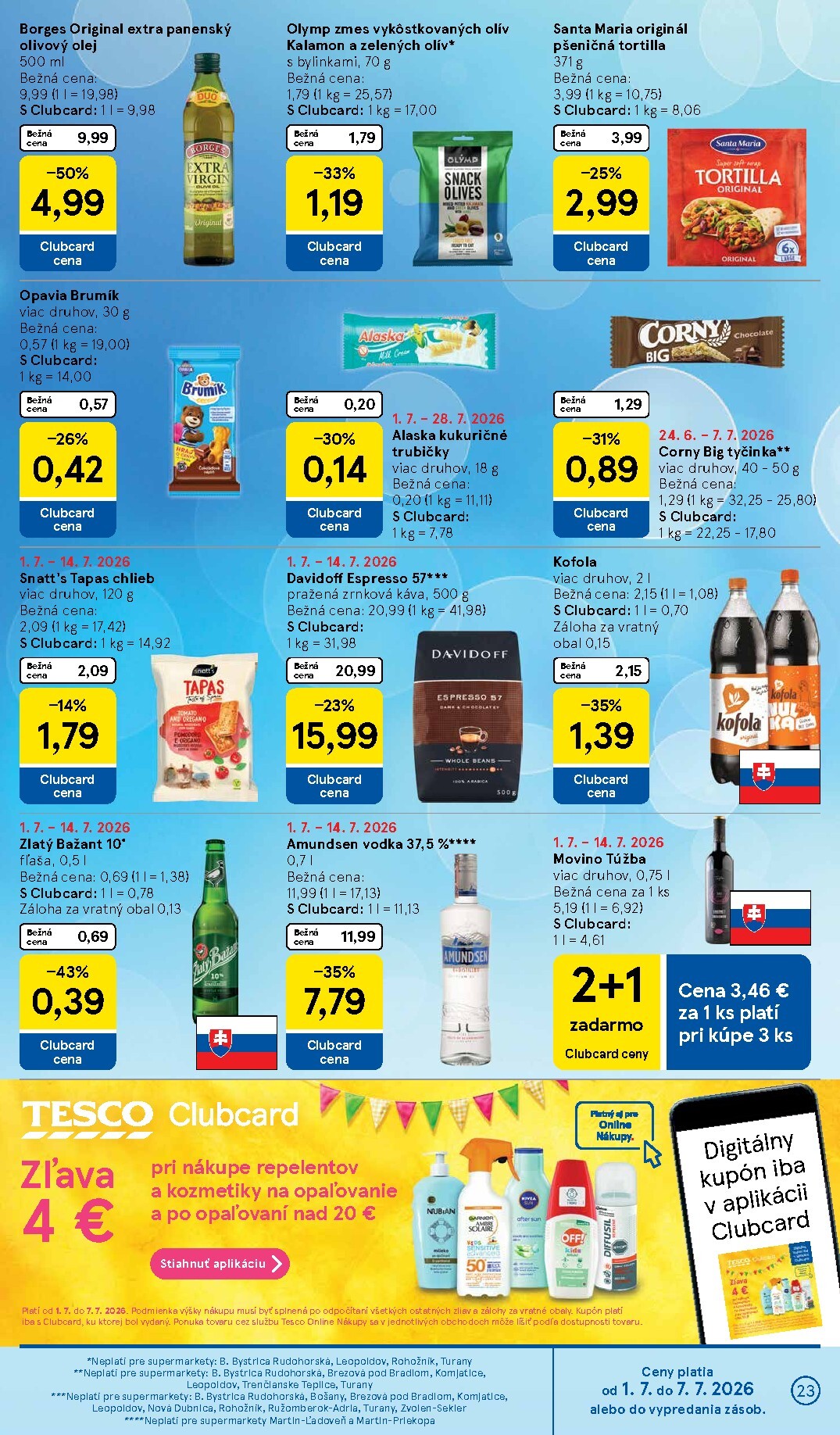 tesco - Nový Tesco supermarket leták od stredy, 01.07.2026 do utorka, 07.07.2026 - page: 23