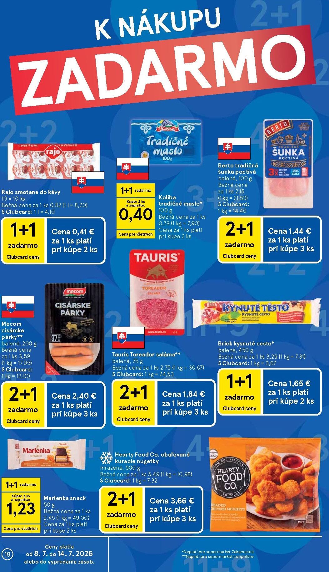 tesco - Nový Tesco - Supermarket leták od stredy, 08.07.2026 do utorka, 14.07.2026 - page: 18