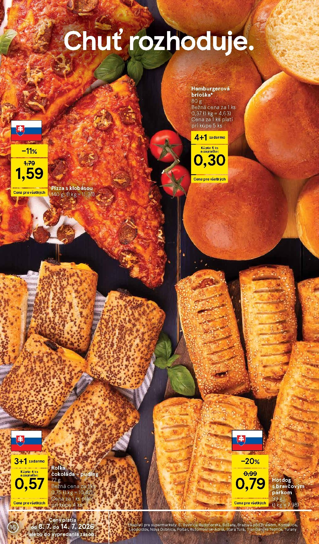 tesco - Nový Tesco - Supermarket leták od stredy, 08.07.2026 do utorka, 14.07.2026 - page: 16