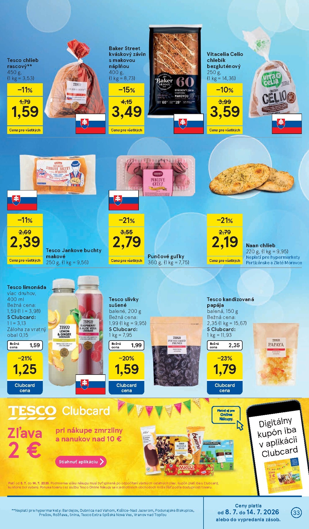 tesco - Nový Tesco leták od stredy, 08.07.2026 do utorka, 14.07.2026 - page: 33