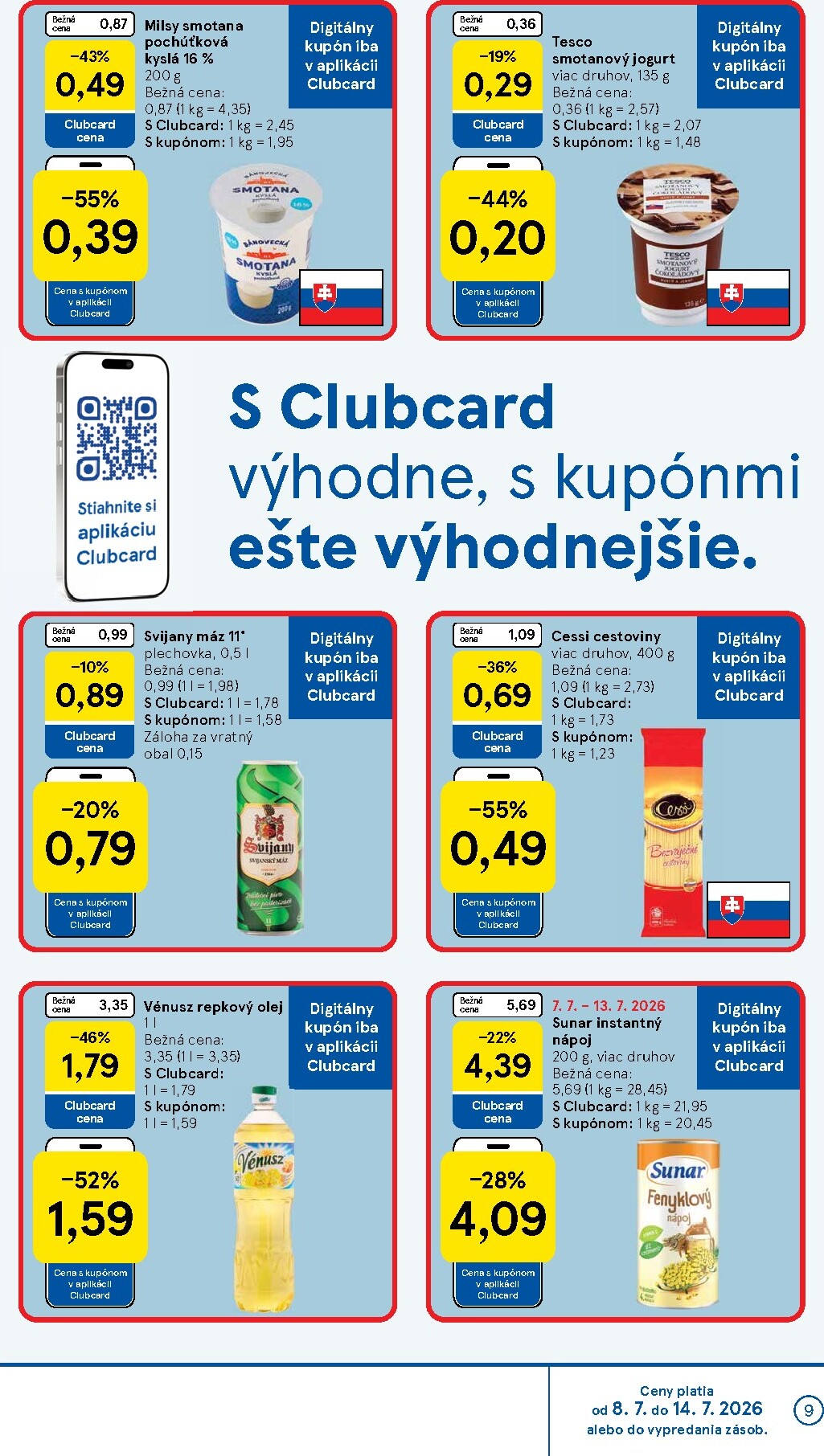 tesco - Nový Tesco leták od stredy, 08.07.2026 do utorka, 14.07.2026 - page: 9