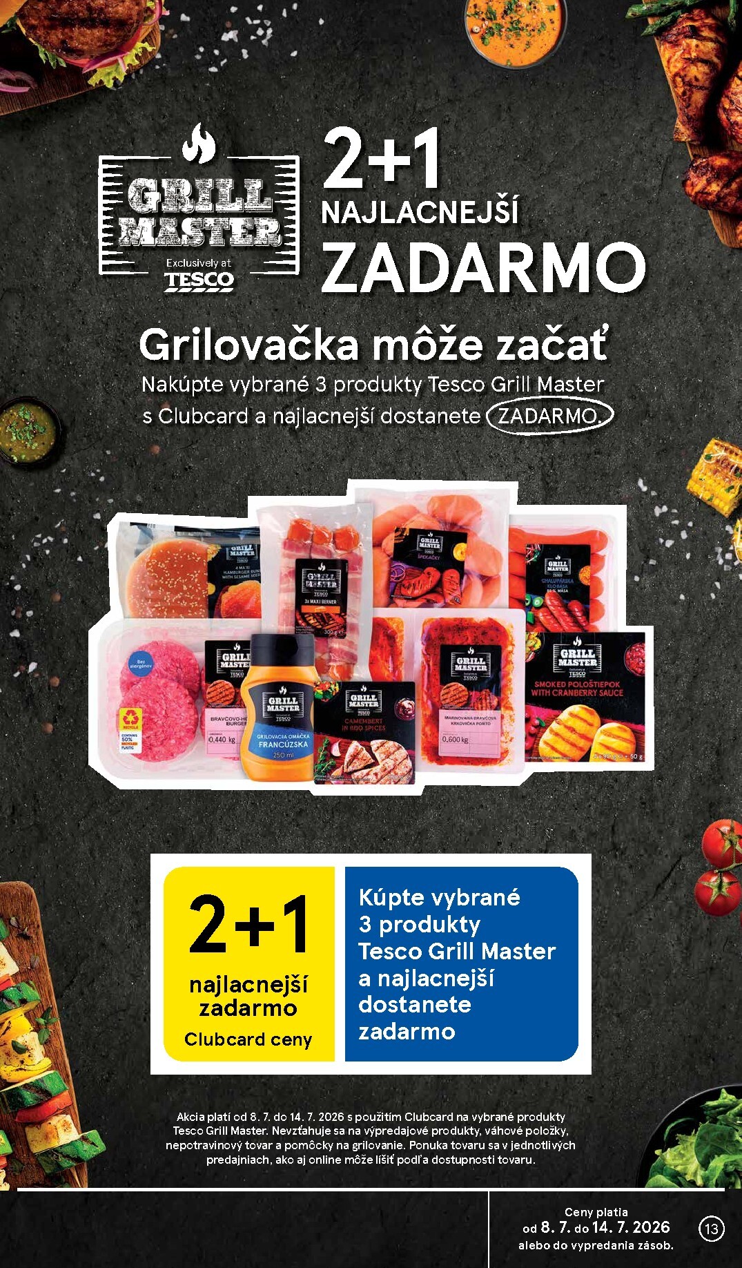 tesco - Nový Tesco leták od stredy, 08.07.2026 do utorka, 14.07.2026 - page: 13