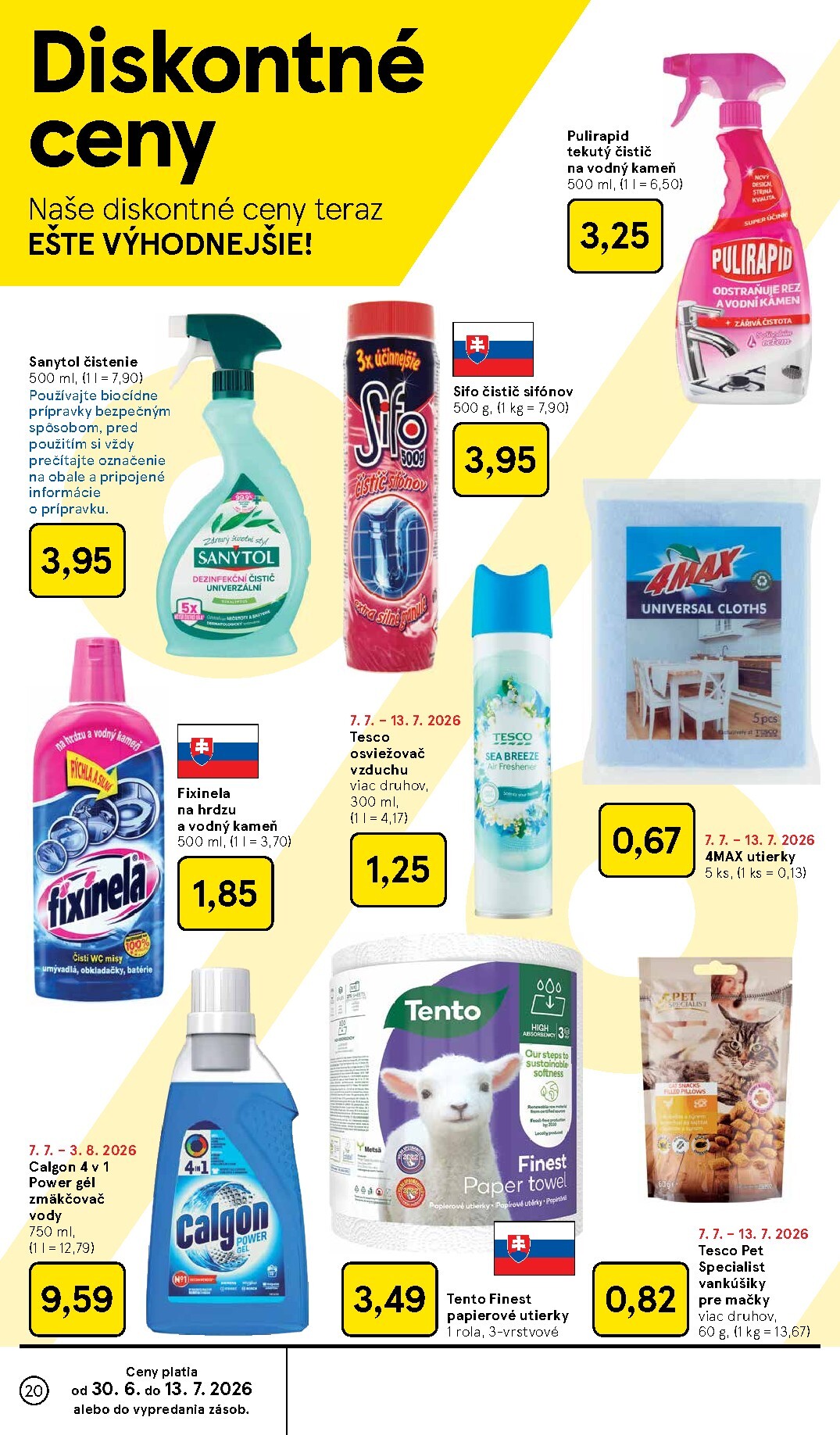 tesco - Nový Tesco leták od stredy, 08.07.2026 do utorka, 14.07.2026 - page: 20
