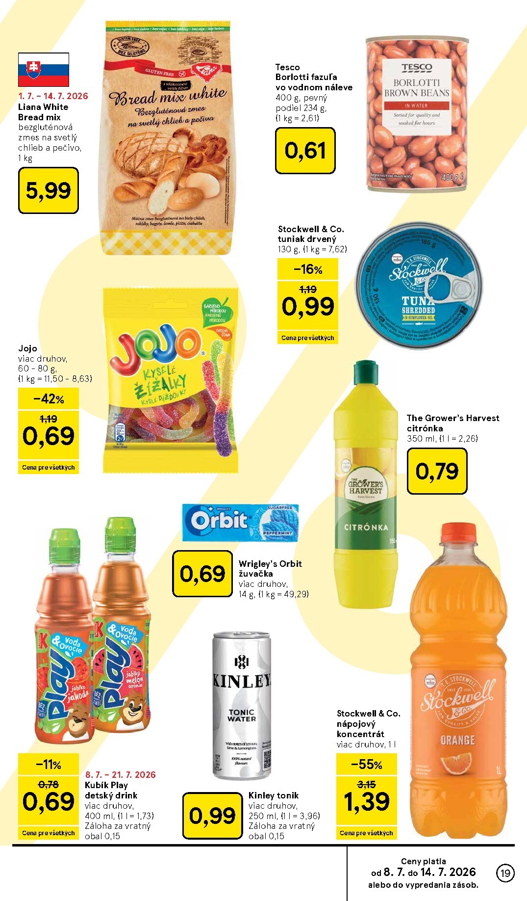 tesco - Nový Tesco leták od stredy, 08.07.2026 do utorka, 14.07.2026 - page: 19