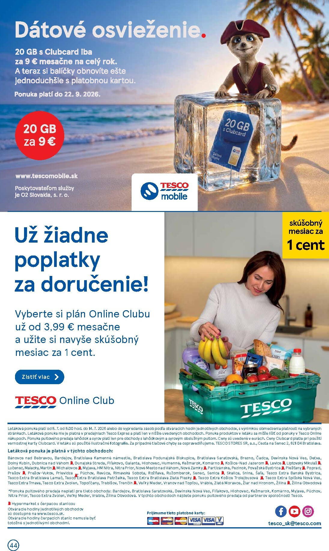 tesco - Nový Tesco leták od stredy, 08.07.2026 do utorka, 14.07.2026 - page: 44