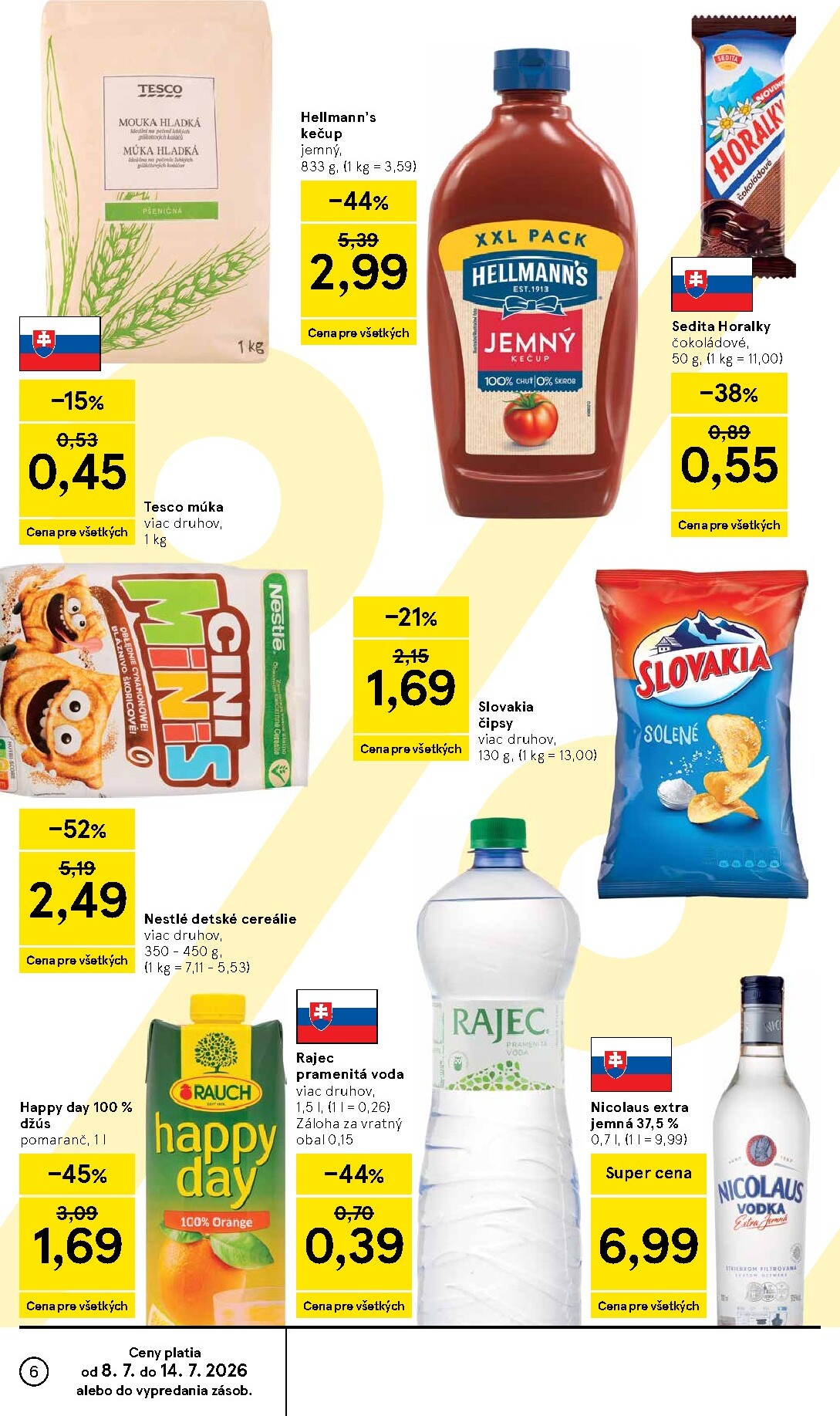 tesco - Nový Tesco leták od stredy, 08.07.2026 do utorka, 14.07.2026 - page: 6