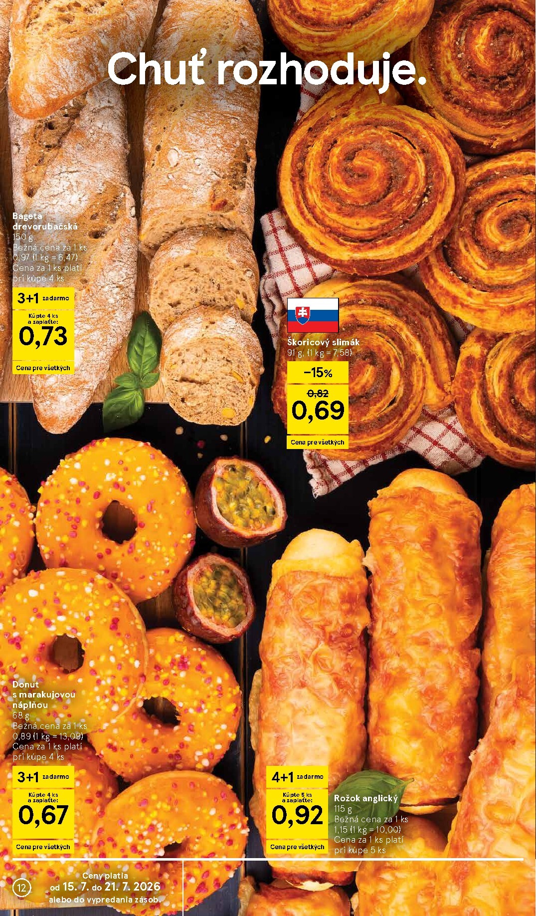 tesco - Nový Tesco supermarket leták od stredy, 15.07.2026 do utorka, 21.07.2026 - page: 12
