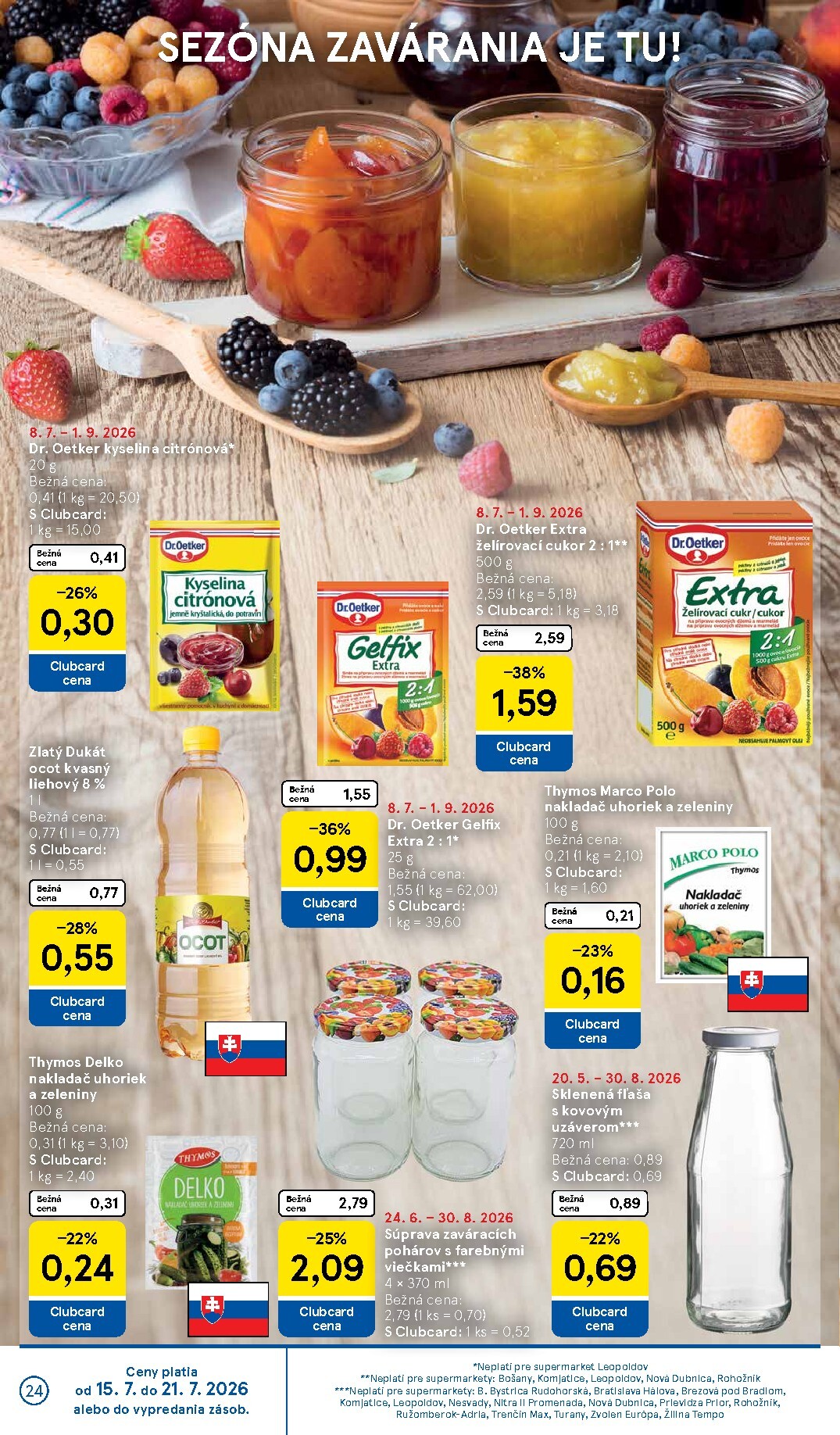 tesco - Nový Tesco supermarket leták od stredy, 15.07.2026 do utorka, 21.07.2026 - page: 24