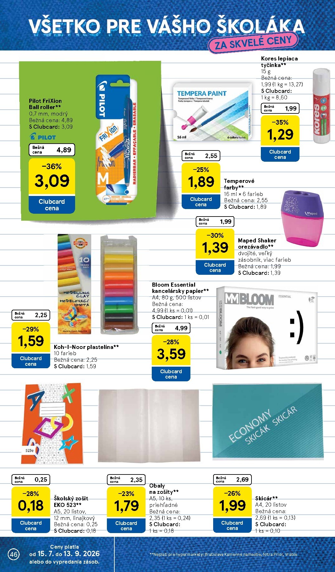 tesco - Nový Tesco leták od stredy, 15.07.2026 do utorka, 21.07.2026 - page: 46