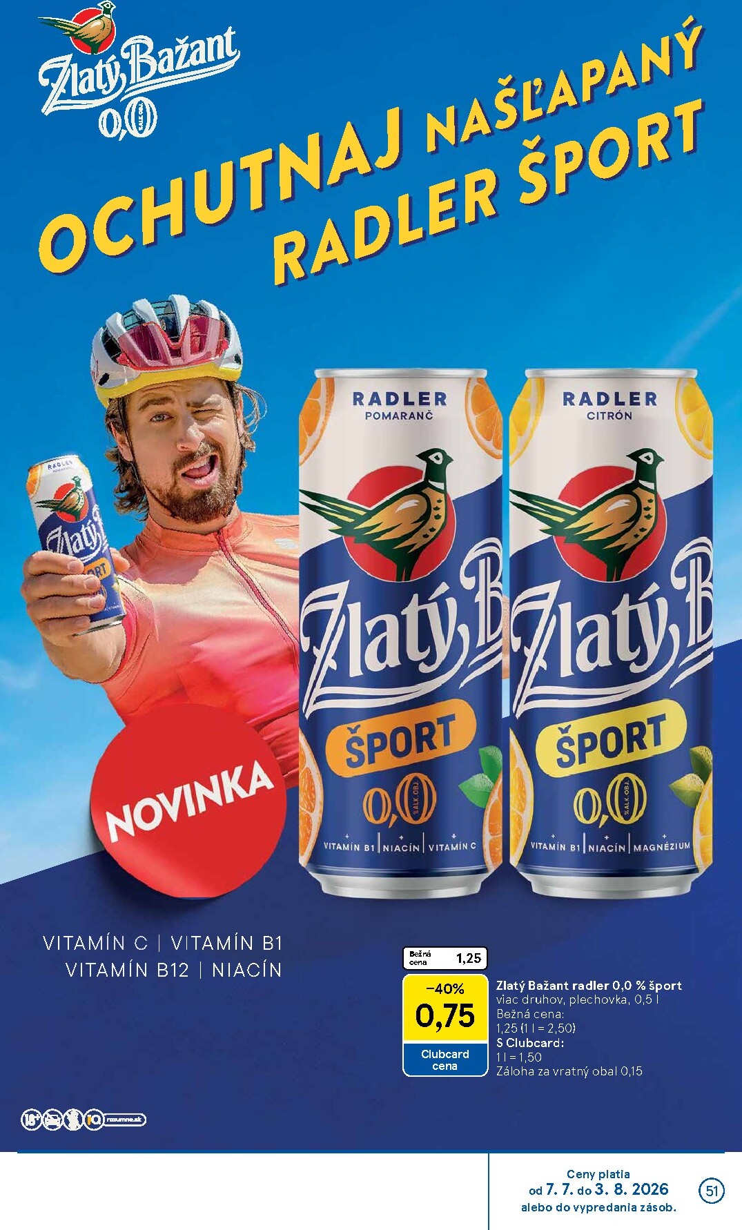 tesco - Nový Tesco leták od stredy, 15.07.2026 do utorka, 21.07.2026 - page: 51