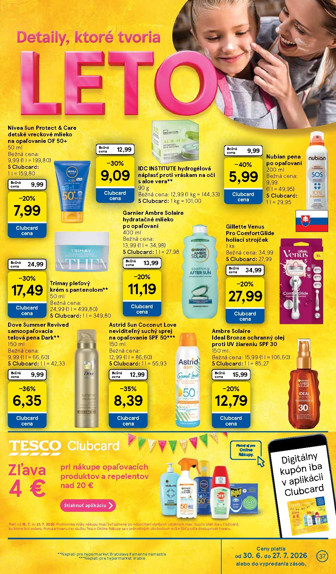 tesco - Nový Tesco leták od stredy, 15.07.2026 do utorka, 21.07.2026 - page: 37