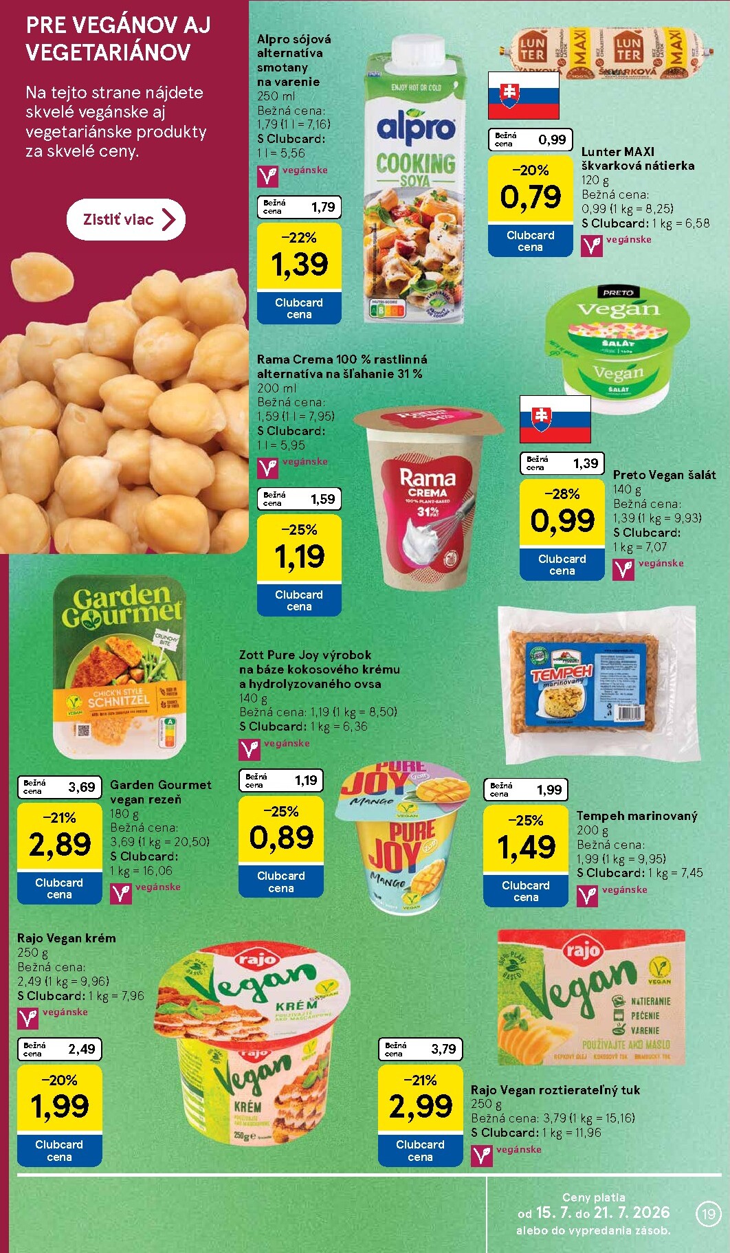 tesco - Nový Tesco leták od stredy, 15.07.2026 do utorka, 21.07.2026 - page: 19