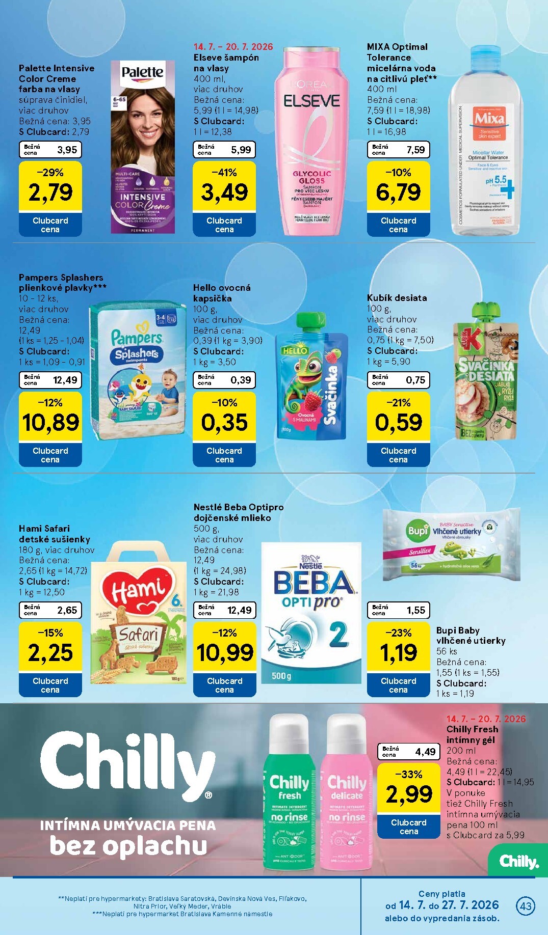tesco - Nový Tesco leták od stredy, 15.07.2026 do utorka, 21.07.2026 - page: 43