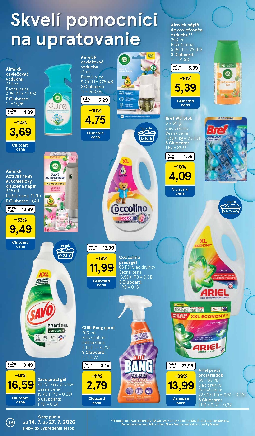tesco - Nový Tesco leták od stredy, 15.07.2026 do utorka, 21.07.2026 - page: 38
