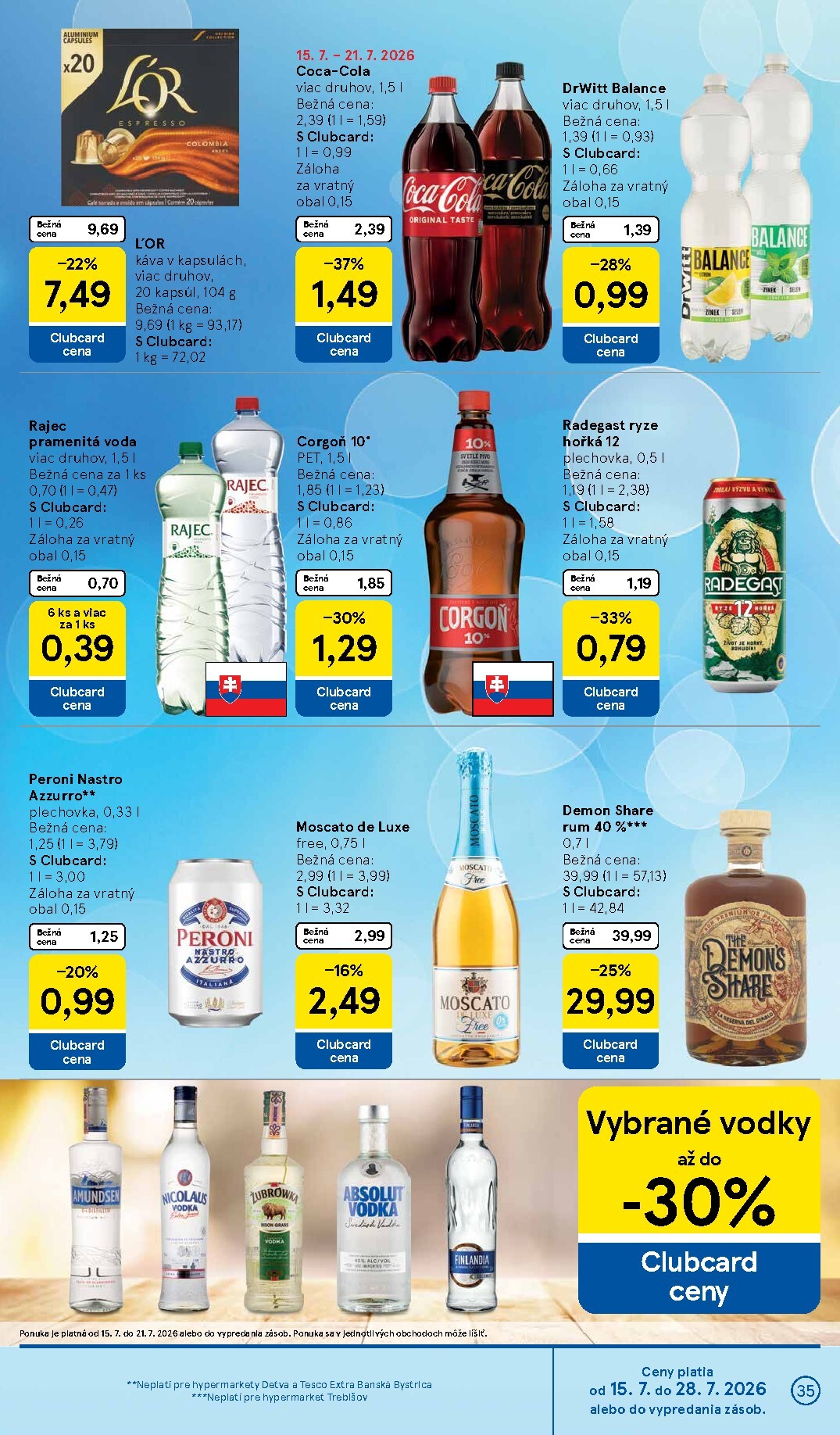 tesco - Nový Tesco leták od stredy, 15.07.2026 do utorka, 21.07.2026 - page: 35